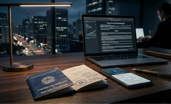 Trabalho PJ com Horário Fixo e Subordinação: Como Comprovar o Vínculo Empregatício na Justiça?
